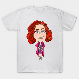 TCW in Svetlana Dress drawn by Dana Whissen T-Shirt